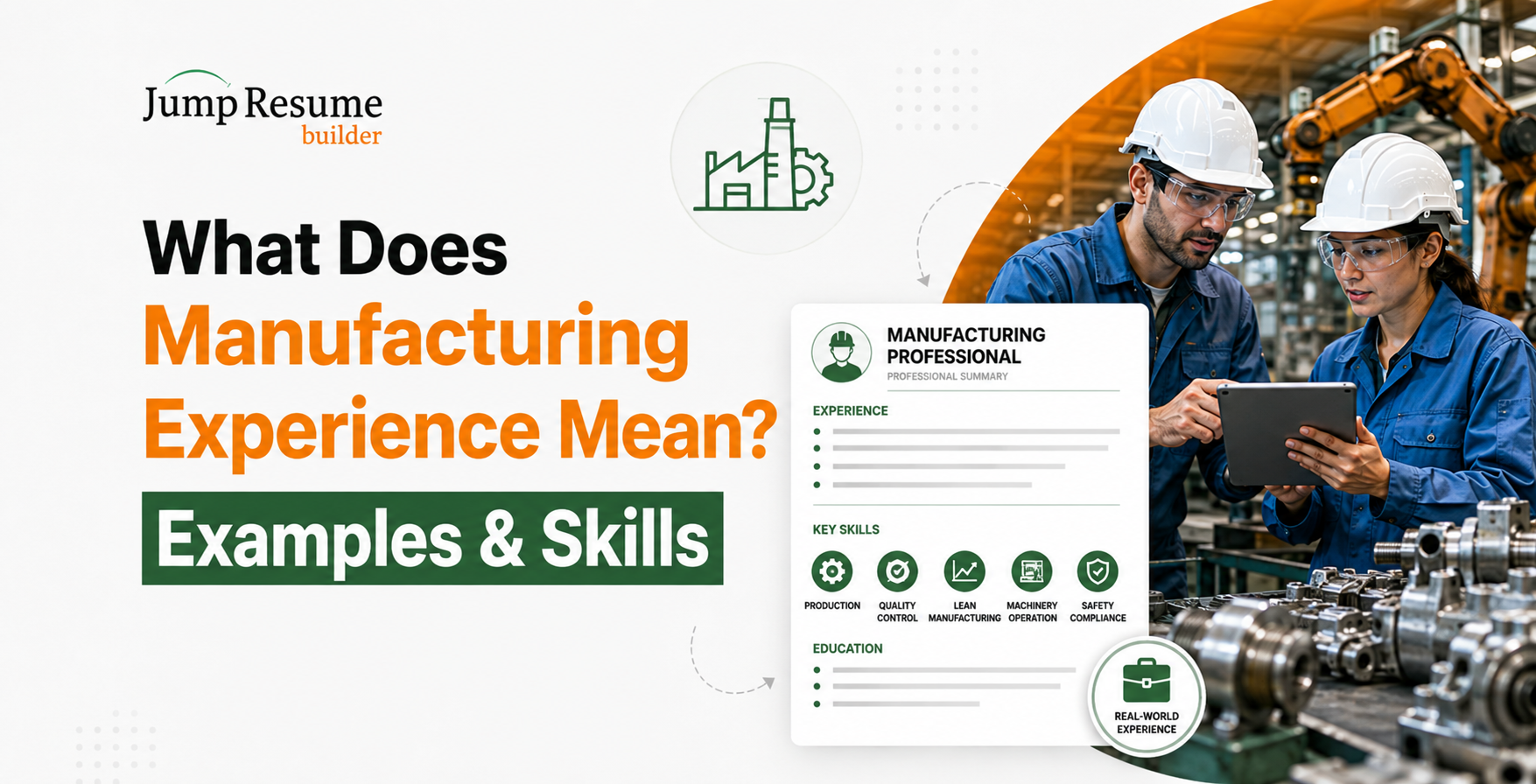 Manufacturing Experience